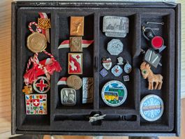 Sammlung historischer Schweizer Abzeichen & Pins