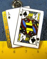 LAKE TAHOE SPIELKARTEN PIN ENAMEL JOKER POKER JASS