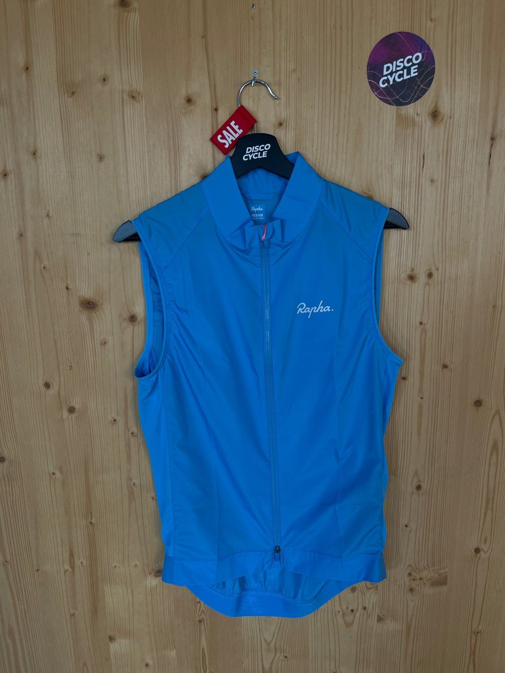 Rapha Gilet & Giacche: % Rapha - Men's Core Gilet - light blue M – Nuovo e nell'imballaggio originale da Bern venduto da Disco_Cycle