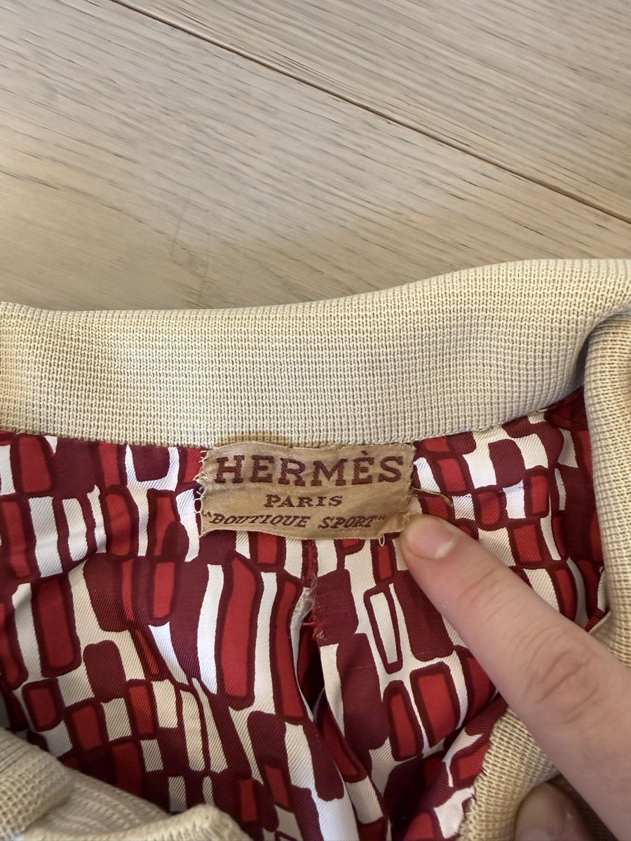 Hermès Manteaux: Jacket Hermes beige taille - 1  – D'occasion à Genève par iry_67wr 2