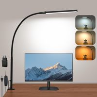LED Schreibtischlampe klemmbar dimmbar augenschonend