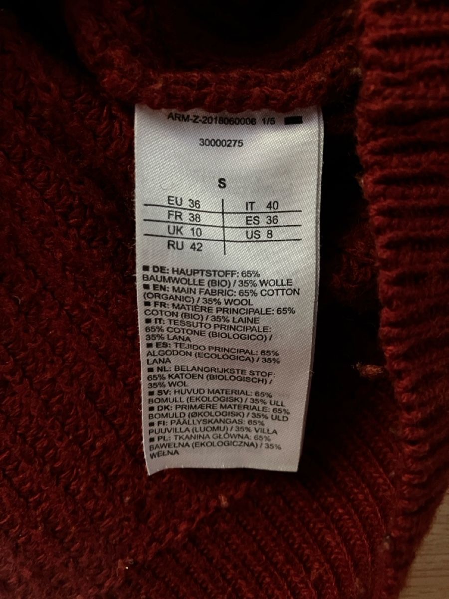 Armedangels Maglioni & Felpe: Armedangels Pullover S Rot – Usato da Zürich venduto da ysk_xn8c 3
