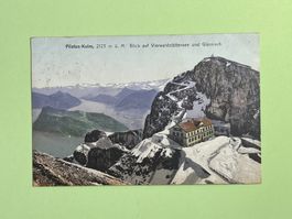 Pilatus-Kulm - Blick auf Vierwaldstättersee - 1907