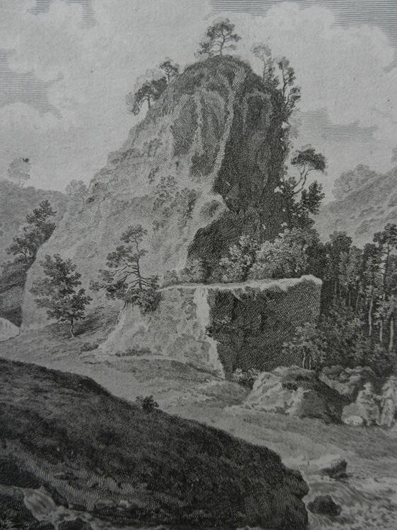 Gravures: Lungern Rocher Kupferstich Perignon – D'occasion à Risch par Antikfee 5