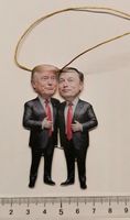TRUMP + MUSK - Anhänger (neu/OVP)