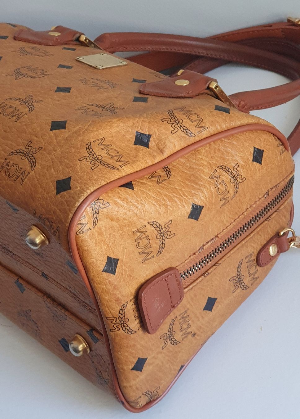 Mcm Borse da donna: MCM Speedy Boston 25 Heritage Cognac  Canvas – Usato da Niederteufen venduto da Mira_72 4