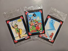 3x Nintendo Impel Treats Packs - Vintage Sealed 1991