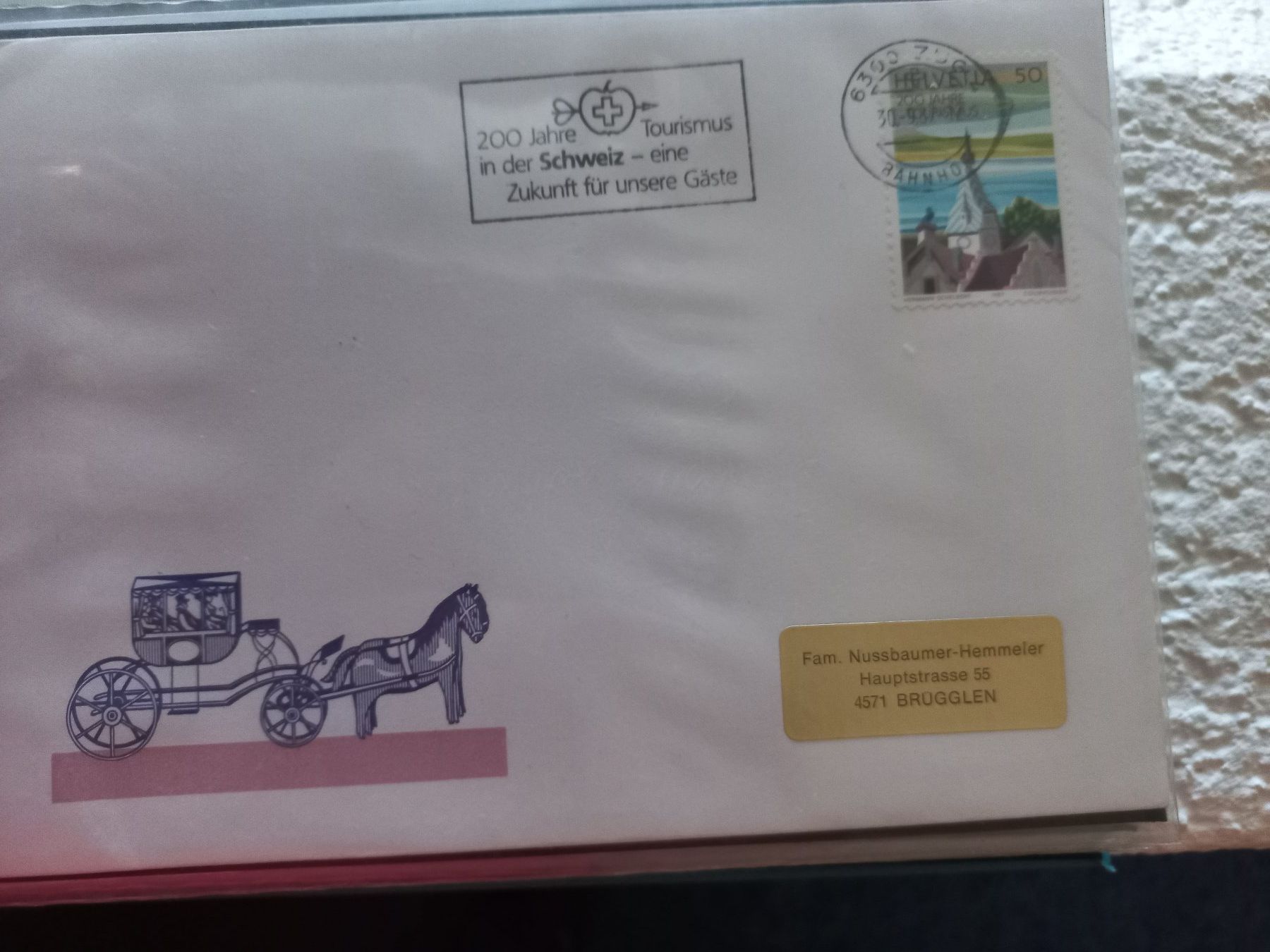 Timbri: Album mit verschiedenen Flaggenstempel – Usato da Brügglen venduto da hokuspokus04 4