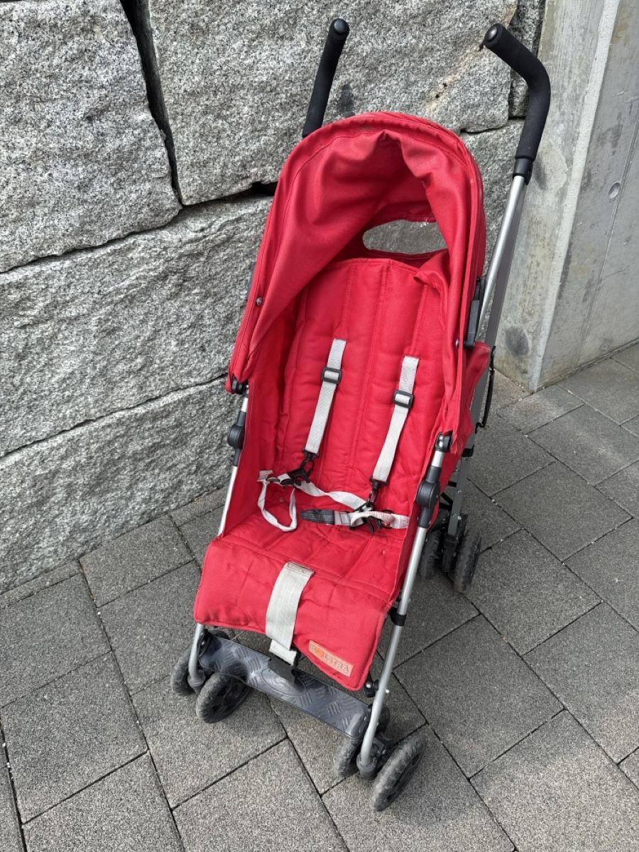 Kinderwagen: Kinderwagen Buggy rot klappbar gebraucht – Gebraucht aus Lausen von manyu2222 1