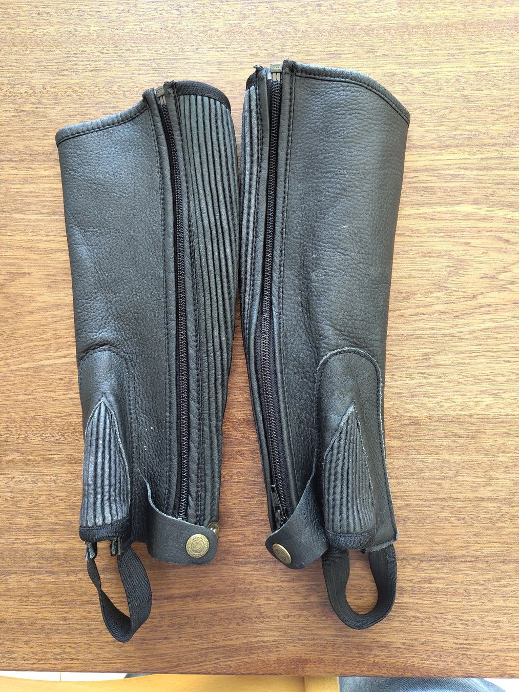 Stinchiere & Fasciature: Veltheim Kinder-Minichaps Leder – Usato da Meilen venduto da Hope777 2