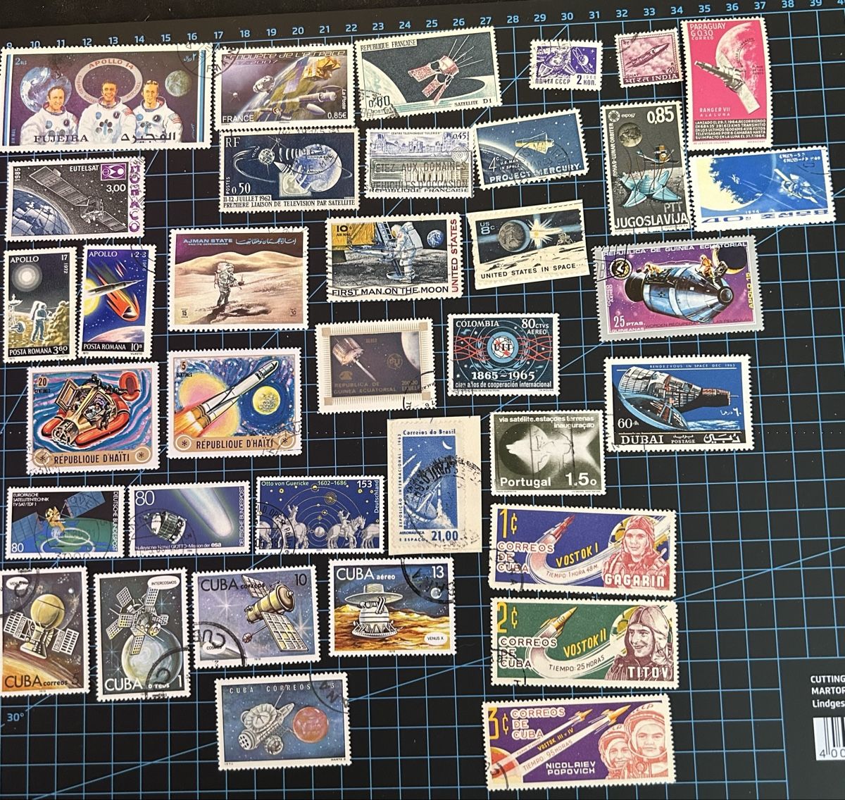 Tutti i francobolli: Briefmarken Weltall/ Cosmonauten – Usato da Bern venduto da mon_622y 1