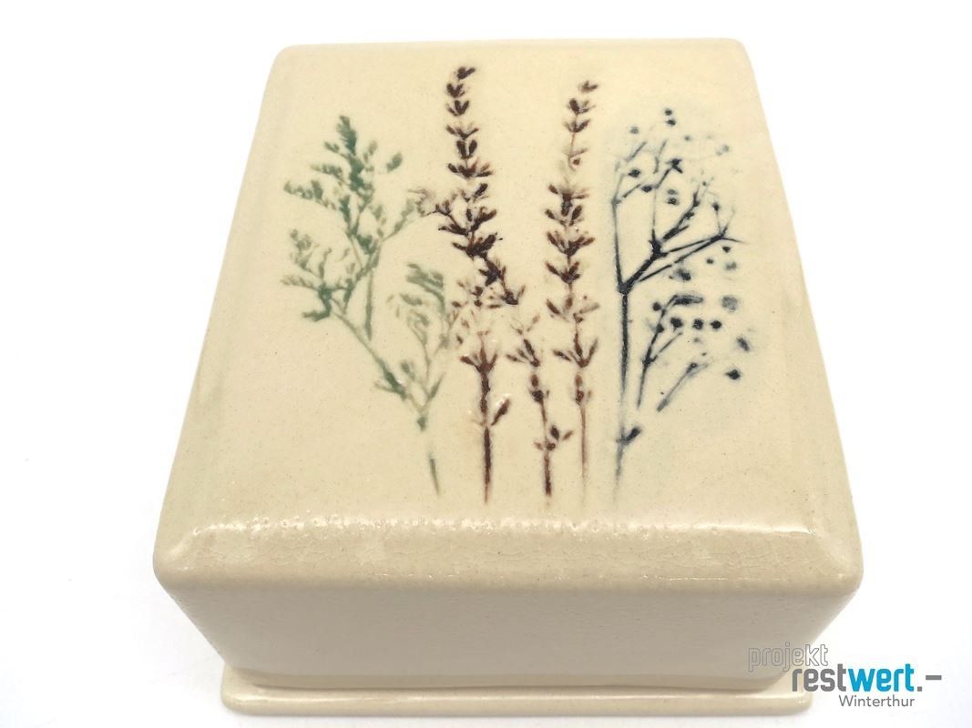 Bloomingville Altre Stoviglie: BLOOMINGVILLE BEA - Butterdose, beige – Nuovo (secondo la descrizione) da Winterthur venduto da Restwert_Winterthur