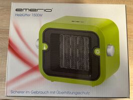 Emerio Heizlüfter, Grün, 1500W NEU mit Schachtel