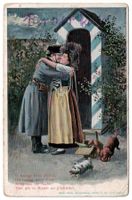 Militärgrusskarte INFANTERIE-REKRUTEN-SCHULE 3. DIVISION
