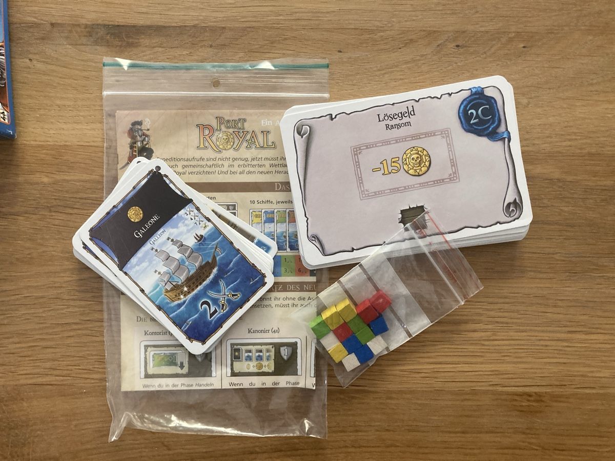 Pegasus Spiele Giochi: Port Royal Brettspiel mit Erweiterung – Usato da Bern venduto da Coolwindow 3
