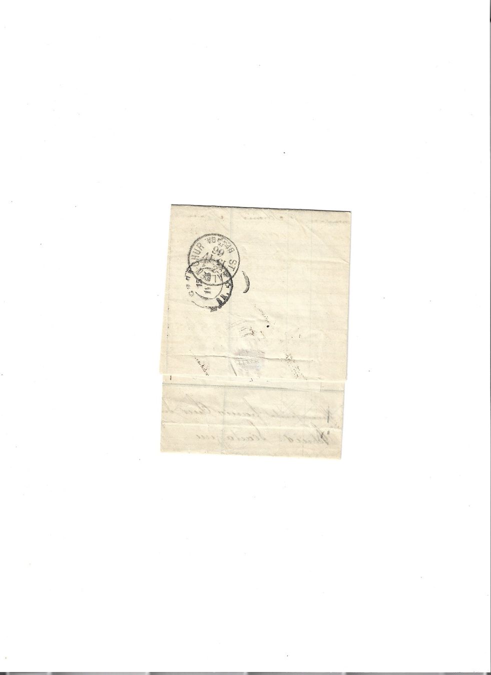 Tutti i francobolli: ancienne lettre alter Brief – Usato da Delemont venduto da toutdubon11 2
