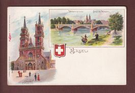 BASEL - Wettsteinbrücke - Münster
