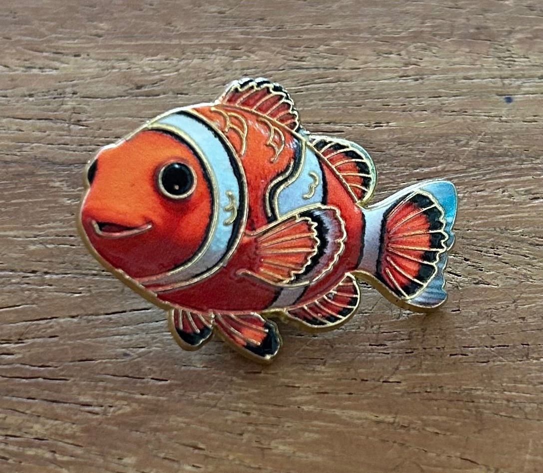 Placchette & Badge: Pin Clownfisch Nemo – Nuovo e nell'imballaggio originale da Geneve venduto da vane267