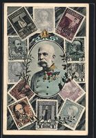Kaiser Franz Josef I. von Österreich um