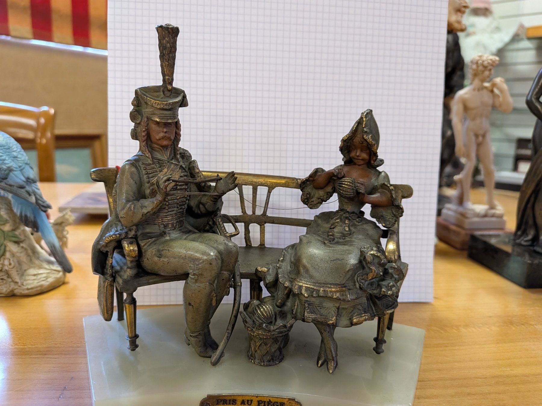 Figuren: Antike Bronzefigur – Gebraucht aus Schönenwerd von kybi