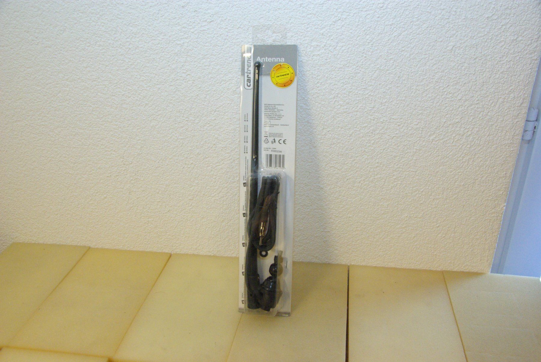 Radiocomunicazione: cartrend Antenne 40cm, schwarz – Nuovo e nell'imballaggio originale da Herisau venduto da Cevianer1844