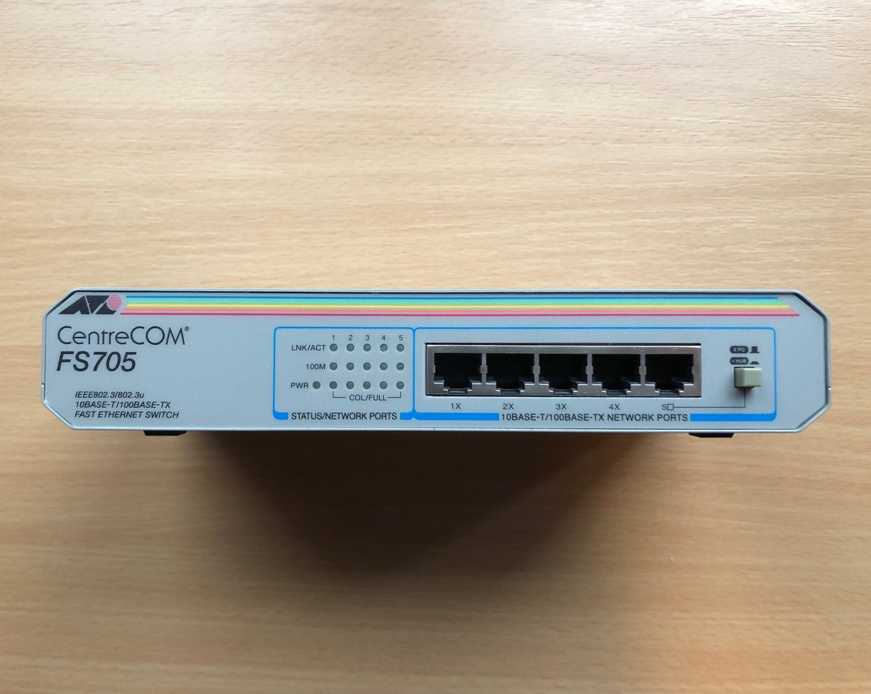 Hub & Switch: ALLIED TELESYN-Switch CentreCOM FS705 – Usato da Buchs SG venduto da Handyman77 1