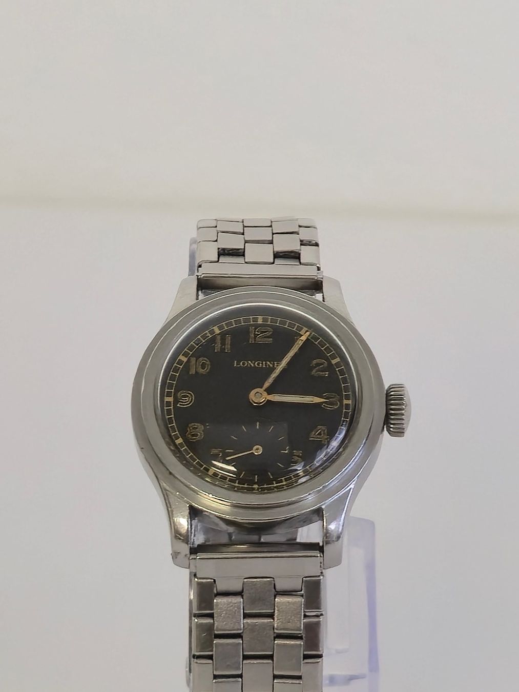 Longines Uhren: Longines Tre Tacche Ref. 2525 Black Gilt Dial – Gebraucht aus Dietlikon von sop_qr7v 1