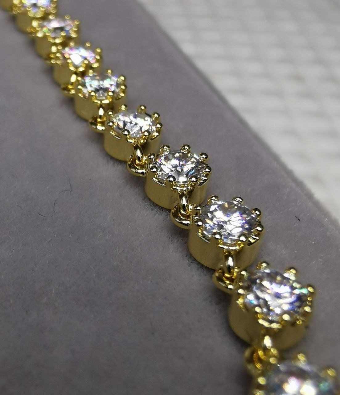 Catenine: Collier argent avec diamants de moissanite de 3,8 ct GRA – Nuovo e nell'imballaggio originale da Reconvilier venduto da Tsma67 7