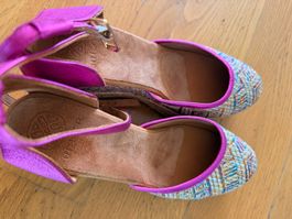 Unisa Keilsandalen/Plateauschuhe/Sandalen UNGETRAGEN Gr. 40