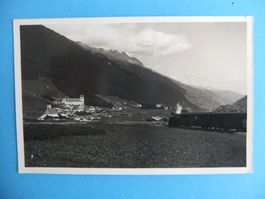 Disentis mit Dampflokomotive der Furka- Oberalpbahn