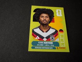 Karim Adeyemi - Panini WM 2026 Sticker - Deutschland GER 19