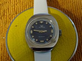 Vintage Technos Damen Armbanduhr Swiss Made Solothurn