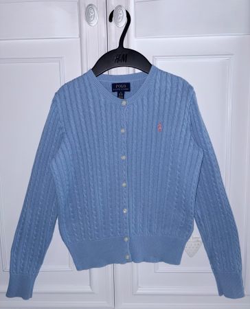 Ralph Lauren girls cardigan sweater Jäckli 8 10 Y 140 NEW