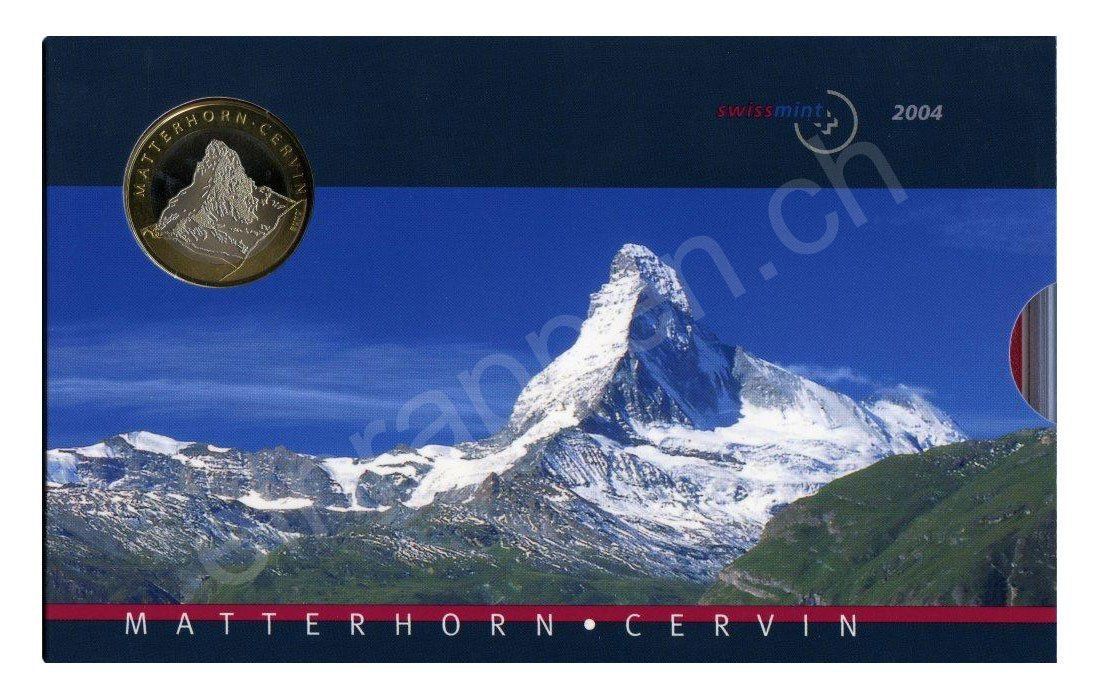 Tutti le monete: SET de monnaie suisse de 2004 non circulé FDC – Nuovo e nell'imballaggio originale da Fribourg venduto da Kiki020 2