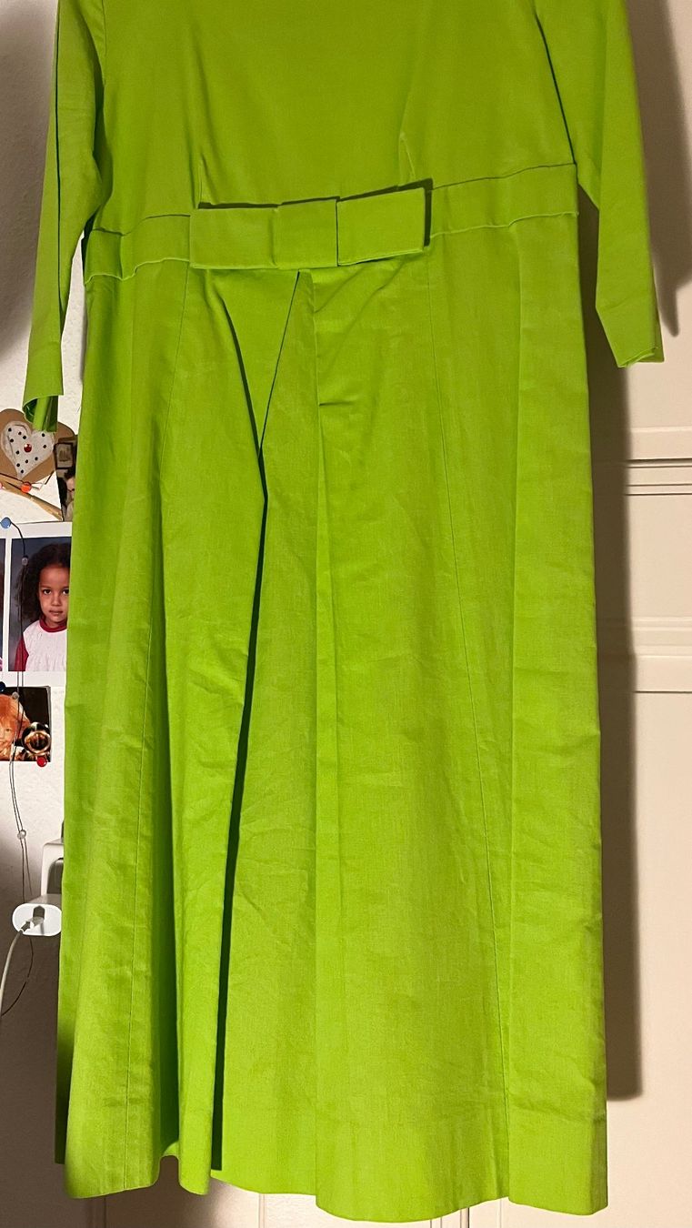 Vestiti: Robe 100 % coton - vert pomme - Taille M – Usato da Genève venduto da Donnet2 3