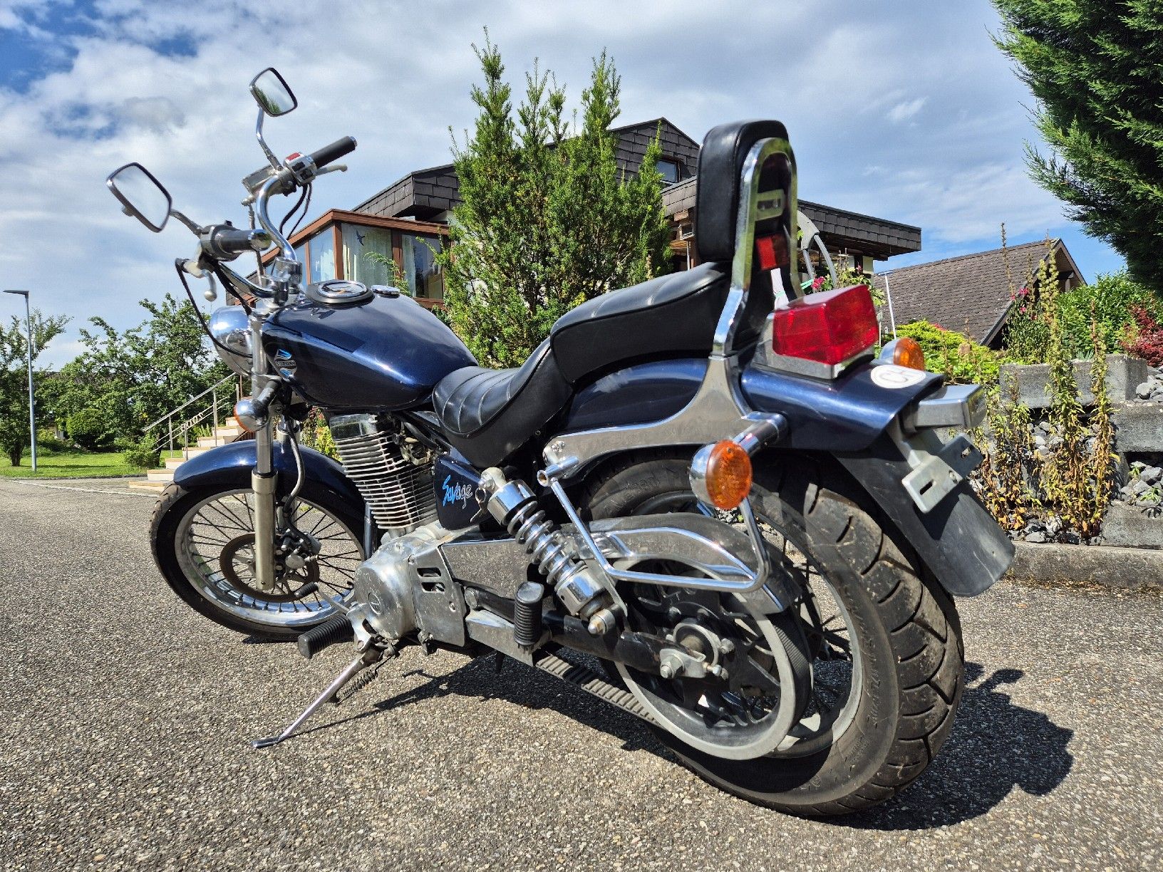 Suzuki Chopper: Suzuki LS 650 P Savage Oldtimer – Usato da Wynau venduto da Bastel87 4