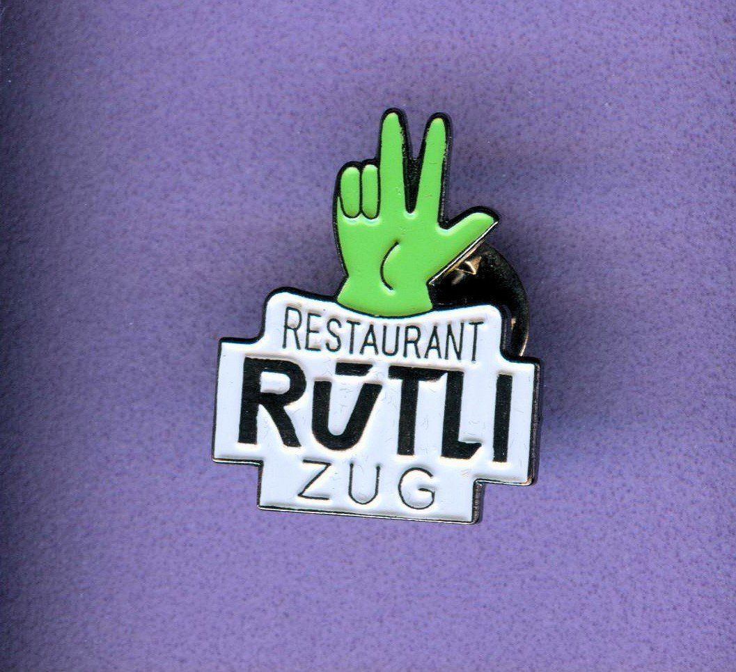 Placchette & Badge: Rest.  RÜTLI  Zug – Usato da Winterthur venduto da Sammleroase