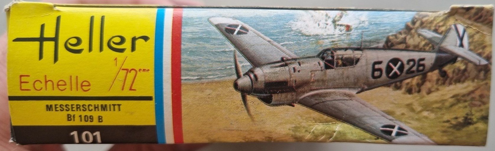 Heller Modellbausätze & Standmodelle: 1/72 Heller Bf 109B (101) – Gebraucht aus Grand-Lancy von LFW 1