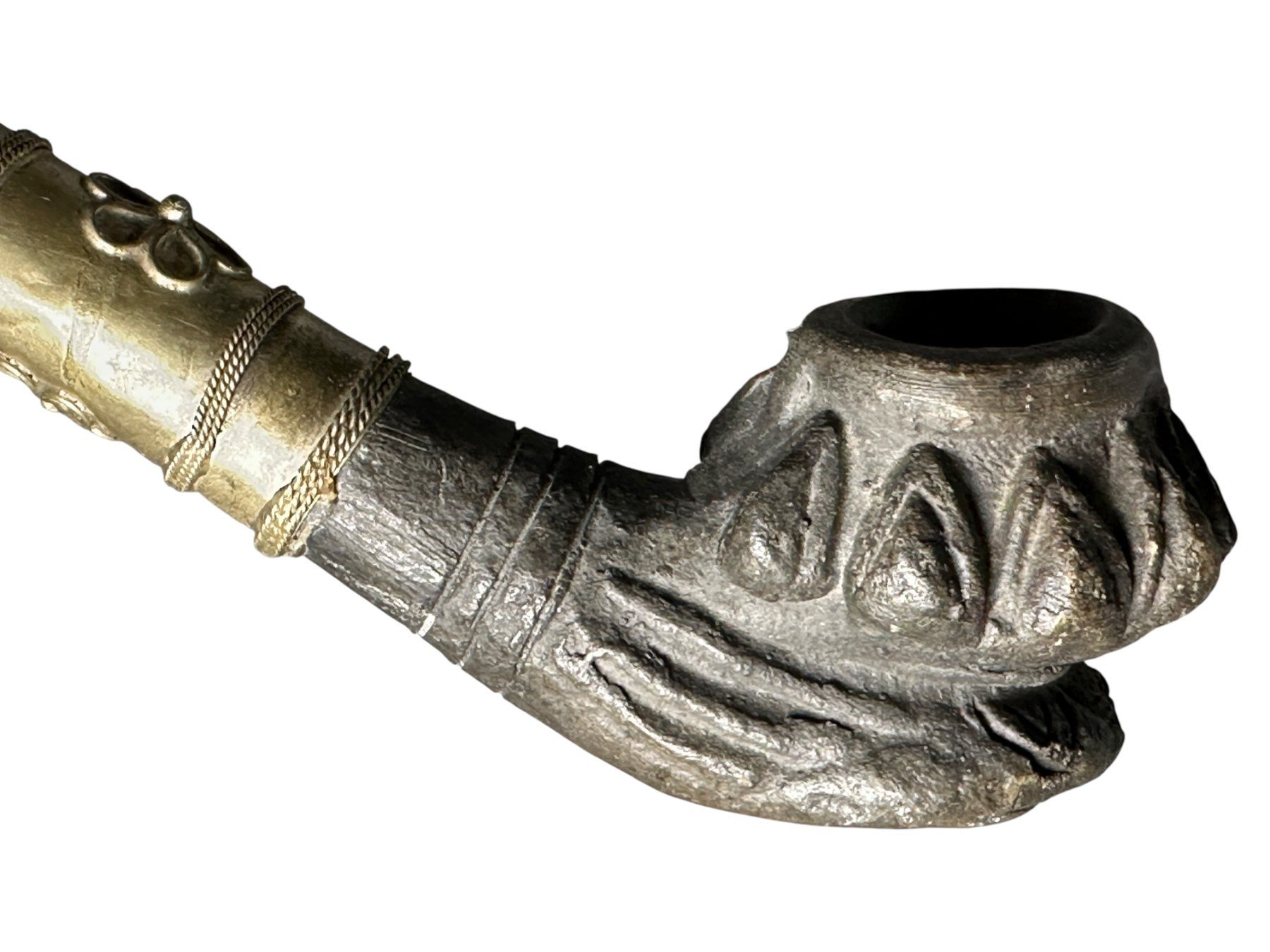 Pipe & Accessori: PIPE À OPIUM THAÏLANDAISE DU 19E/20E SIÈCLE – Usato da Morges venduto da magicle 4