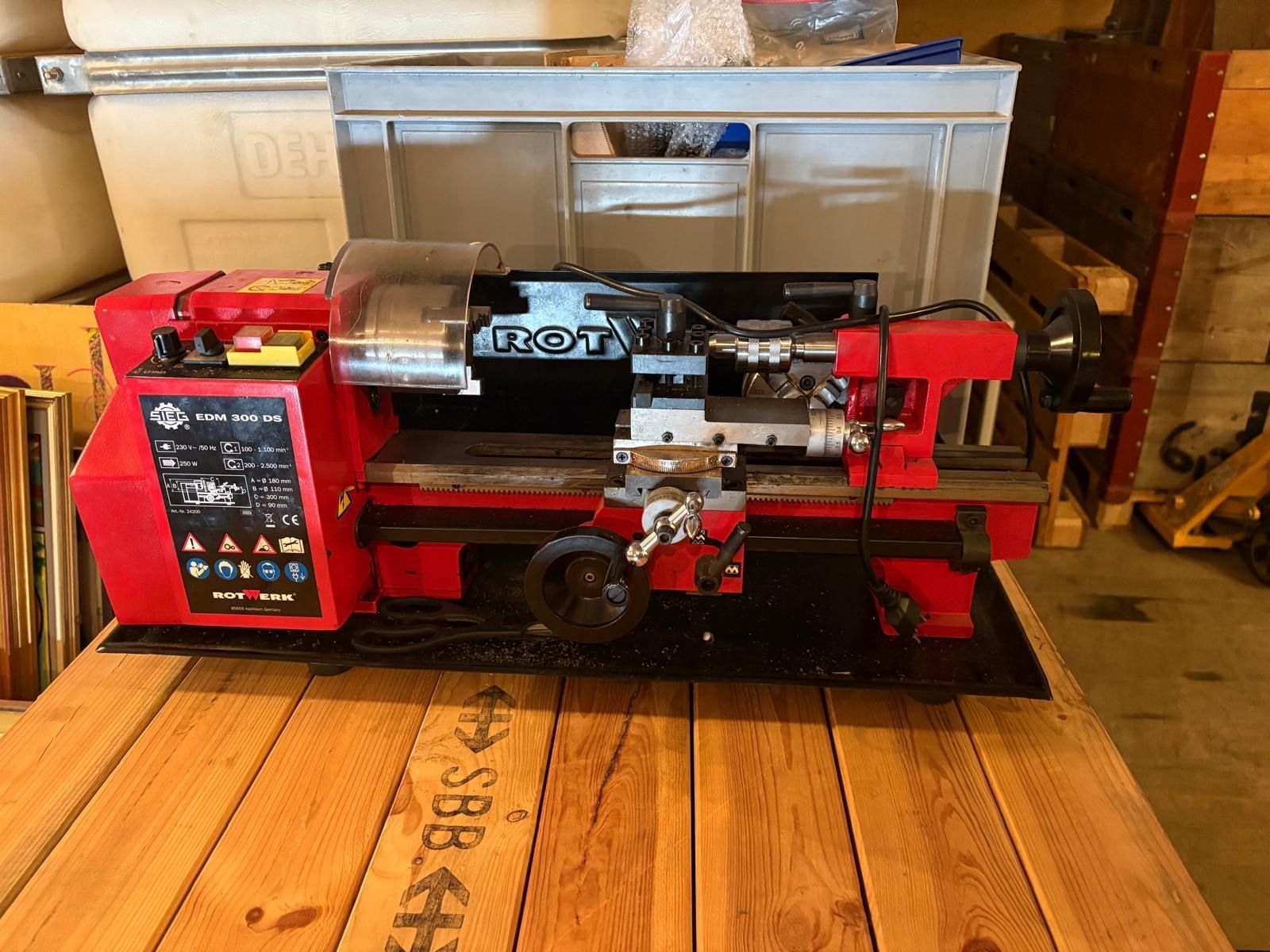 Alle Maschinen: Drehbank SIEG EDM 300 DS – Gebraucht aus Visp von mbb_xs75 1