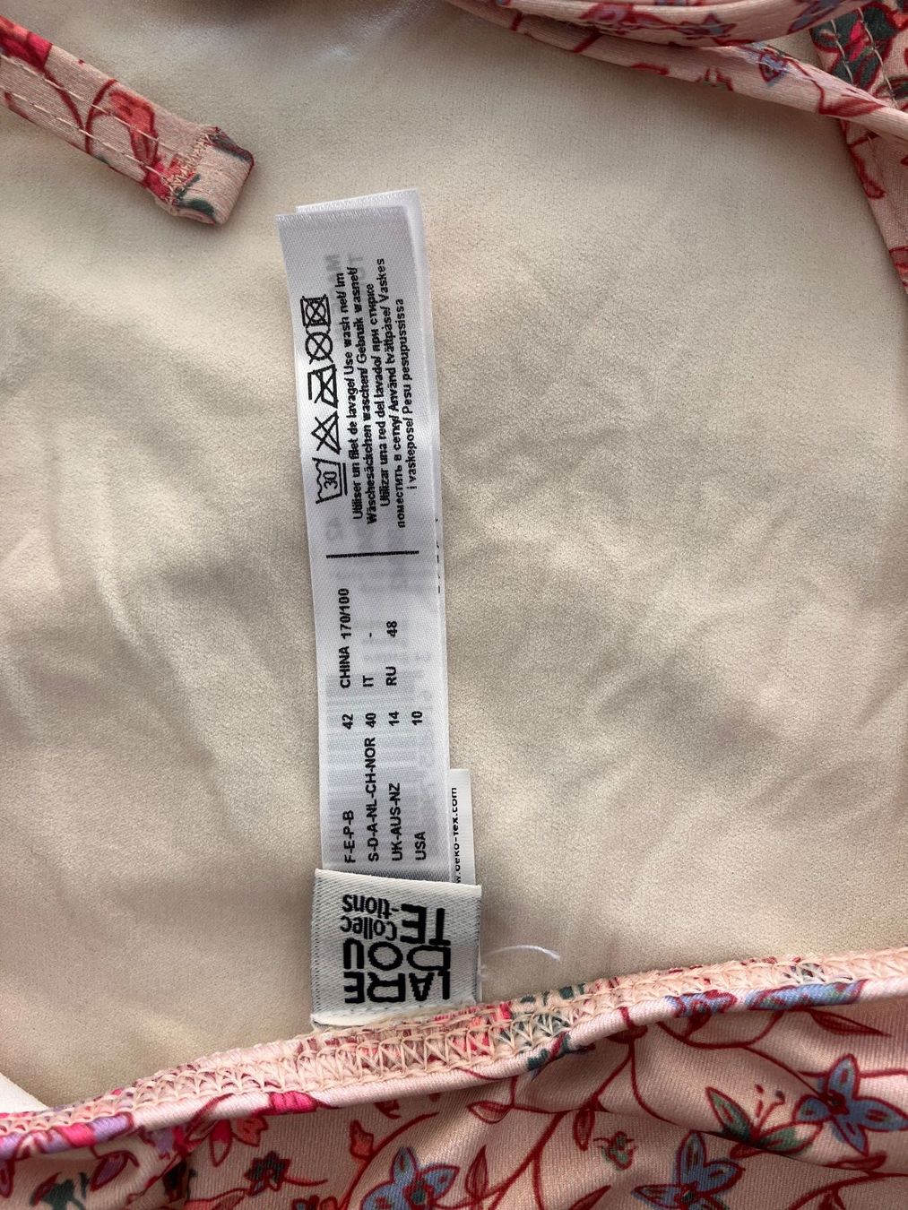 Costumi da bagno & Bikini: Badeanzug, la Redoute, Blumenmuster, Grösse 40 – Nuovo (secondo la descrizione) da Oberlunkhofen venduto da Nuemmiis 3