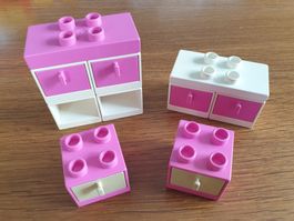 Duplo (Z33) Set Kommode / Nachttischchen