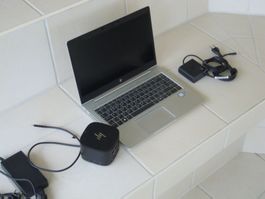 HP EliteBook 840 G6 inkl. Dockingstation