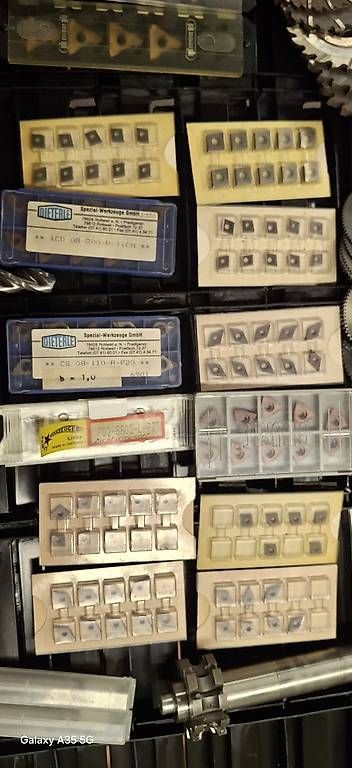 Tutti gli attrezzi: Drehstähleplatten – Nuovo e nell'imballaggio originale da Kallnach venduto da Xx219