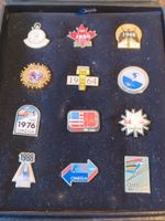 Omega Offical Timekeeper 12 Pins Great Moments in Time Box