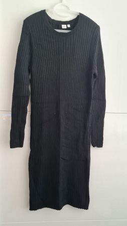 Schwarzes GAP Strickkleid Gr. L Tall NEU