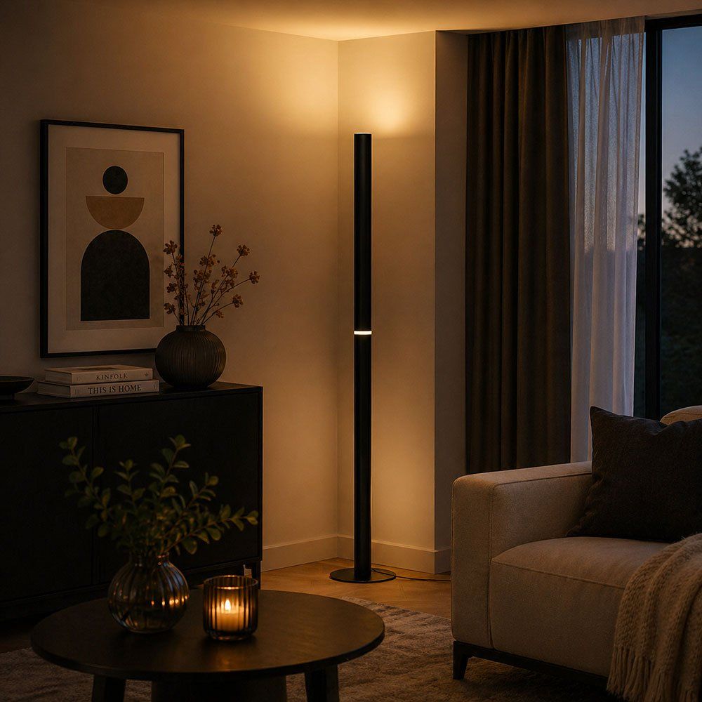 Lampade: Dimmbare SORIA LED-Stehlampe in schwarz – Nuovo e nell'imballaggio originale da Sissach venduto da mondilux 4