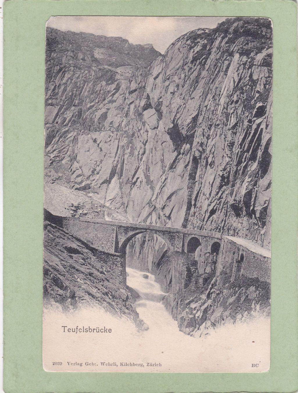 Cartoline postali: Teufelsbrücke – Usato da Herisau venduto da Lisegrat2008