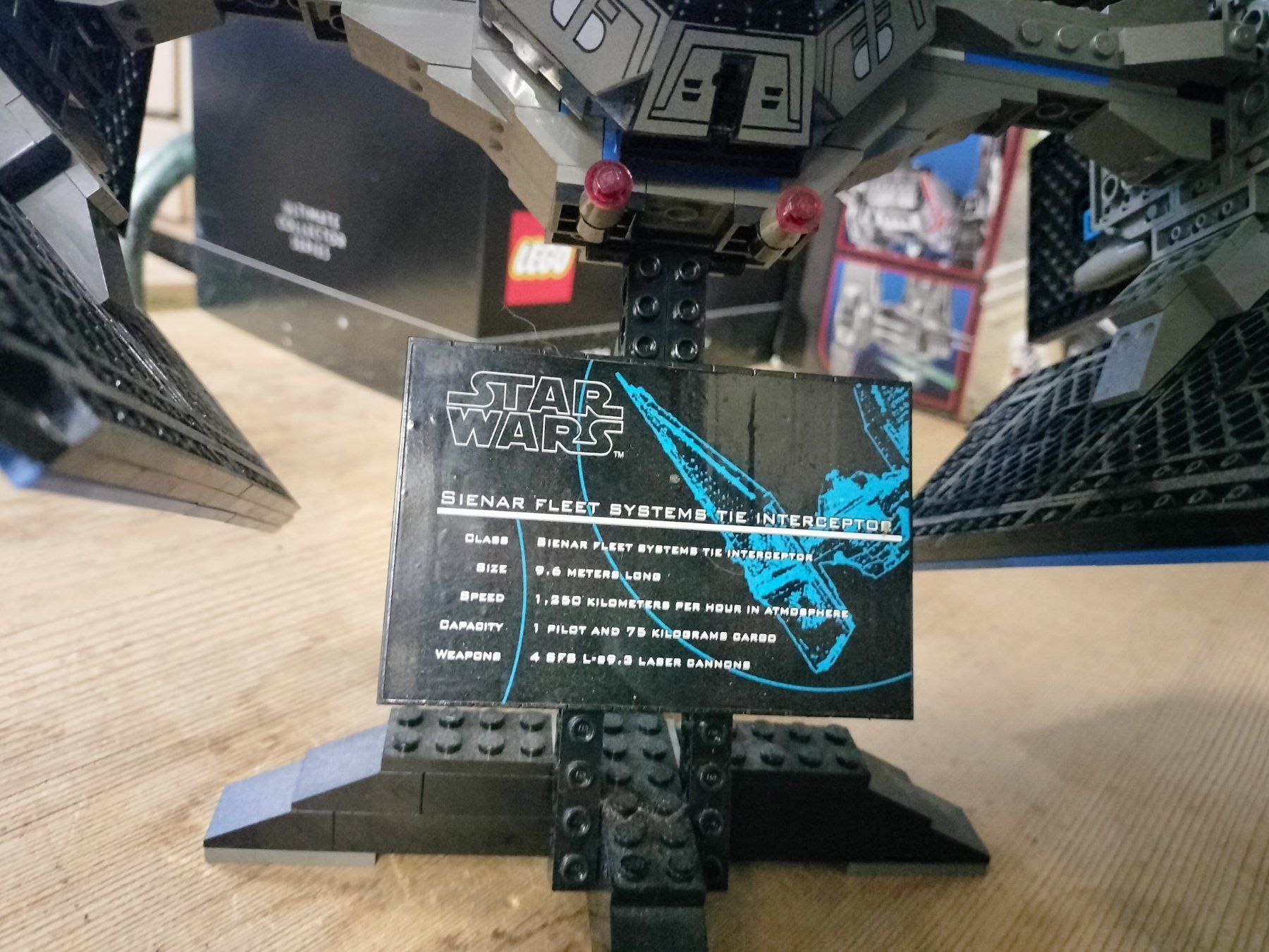 Lego Giocattoli: Lego Star Wars 7181 TIE Interceptor - UCS – Usato da Wil SG venduto da RoyalBricks 3