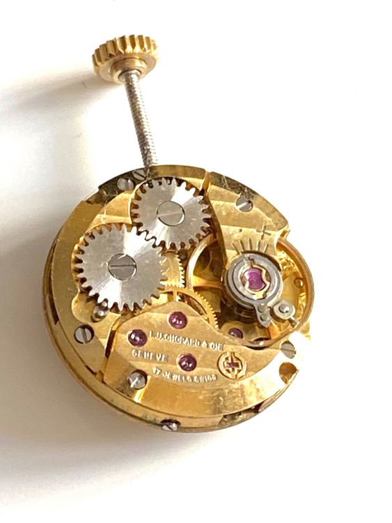 Montre Bracelet Chopard L.U.C Suisse - Mécanique Manuelle - Cadran Carré Vintage Années 90